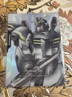 Gundam Card Game Resource (Mobile Suit Gundam Wing) Resource Tokens RP-027 - Image 1