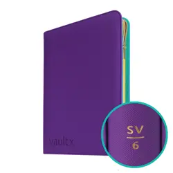 Vault X Exo-Tec Zip Binder SV6 (Unlimited) 9-Pocket - 360 Cards - Image 1