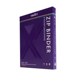 Vault X Exo-Tec Zip Binder SV6 (Unlimited) 9-Pocket - 360 Cards - Image 5