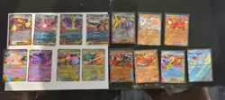 Pokemon TCG Englis EX Holo mixed Card Lot Of (15) Total Cards NM - Image 1