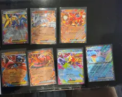 Pokemon TCG Englis EX Holo mixed Card Lot Of (15) Total Cards NM - Image 3