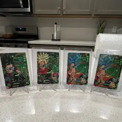 Dragon Ball Heroes Son Gohan Trunks Goku Japanese Card Lot 4 Cards - Image 1