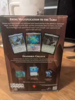 Mtg Quantum Quandrix Commander Deck 2021 Strixhaven Magic Gathering NEW 630509959020 - Image 2