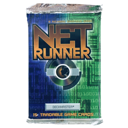 Sealed NETRUNNER Deckmaster Tradable Card Game Booster Pack Wizards of the Coast - Image 1