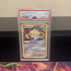 PSA 9 Jirachi Vivid Voltage 119/185 Rare Card Pokemon - Image 1