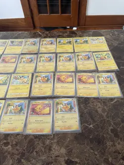 Pokemon Pikachu Card Lot Of 35 - Image 3