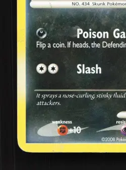 Stunky 76/100 HP Majestic Dawn English Pokemon Card TCG - Image 2