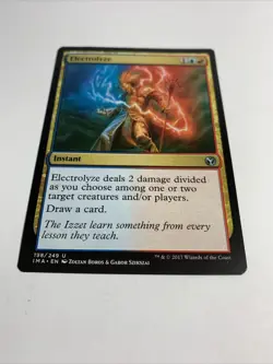 Magic the Gathering MTG Electrolyze (198) Iconic Masters LP - Image 2