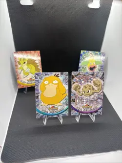 Pokemon 1999 Topps Blue Label Lot of 10 Cards; TV Animation, Vintage HP-MP - Image 2