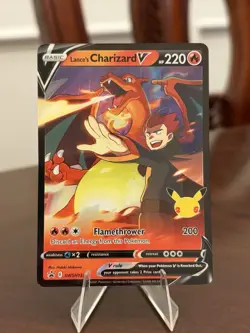 Lance's Charizard V SWSH133 SWSH: Sword & Shield Promo Cards Holo NM - Image 1