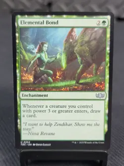 Magic the Gathering - Commander: Tarkir: Dragonstorm - Elemental Bond - Image 1