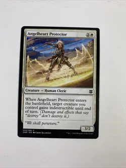 MTG Magic the Gathering Angelheart Protector (3/457) Zendikar Rising - Image 1