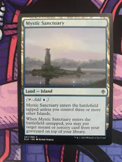 Mystic Sanctuary NM Non-Foil ELD-247 Common MTG - Image 1
