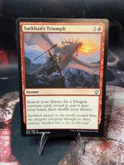 Sarkhan’s Triumph – DTK 154 – Dragons of Tarkir – MTG Uncommon - Image 1