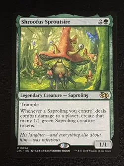 MTG Foundations Jumpstart Shroofus Sproutsire Anime 0054 NM Rare - Image 1