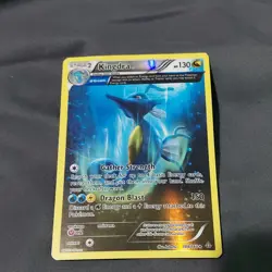 Pokemon TCG Kingdra Alpha Growth Stage 2 Holo Rare 130 HP Dragon Blast XY 108/1… - Image 1