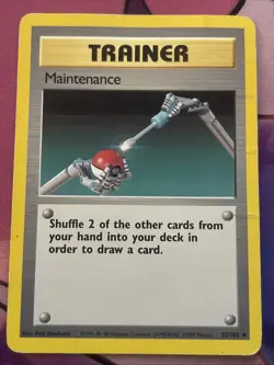Maintenance 83/102 - Base Set - Vintage 1999 - Pokemon TCG - Image 1