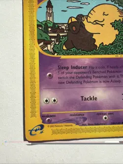 Drowzee 74B/147 Aquapolis LP Unlimited E-Reader Pokemon Vintage - Image 3