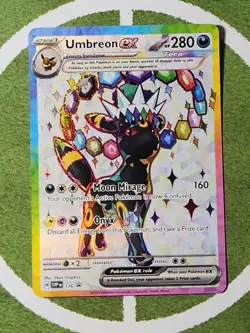 Umbreon EX 176 SVP Black Star Promo - Prismatic Evolutions - Pokemon TCG -NM - Image 1
