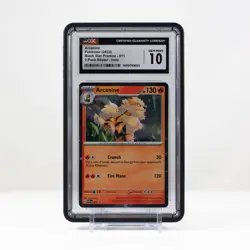 Pokemon Arcanine Black Star Promo Cosmos #011 2023 - CGC 10 GEM MINT - Image 1