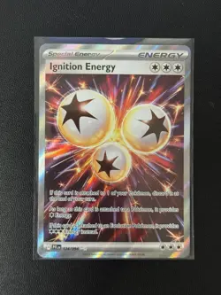 Pokemon TCG Ignition Energy 124/094 ME02: Phantasmal Flames Ultra Rare NM - Image 1