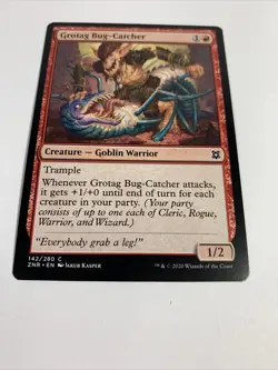 MTG Zendikar Rising Grotag Bug-Catcher 142/280 Magic the Gathering - Image 2