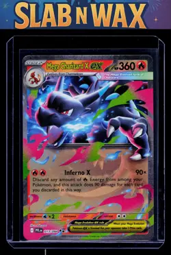 Pokemon tcg ME02: Phantasmal Flames Mega Charizard X ex #013/094 - Image 1