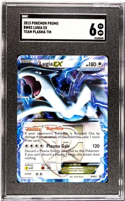 Pokemon Lugia EX (Team Plasma) BW83 Black & White Holo SGC 6 Excellent/Near Mint - Image 1