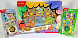 Pokemon TCG Ascended Heroes Sealed Lot 3: First Partners Deluxe Pin Collection - Image 1