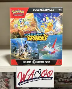Pokemon TCG Scarlet & Violet Surging Sparks Factory Sealed Booster Bundle Box - Image 1