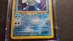 💎CGC 9💎 Poliwrath Pokemon Base Set Unlimited 13 Holo Rare Graded Mint PSA 1999 - Image 4