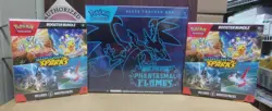 Pokemon TCG Phantasmal Flames ETB & 2 Surging Sparks Bundles - (NEW & SEALED) - Image 1