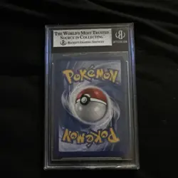 1999 POKEMON Fossil Unlimited Gengar Holo BGS 7 #5/62 Near mint Beckett - Image 4