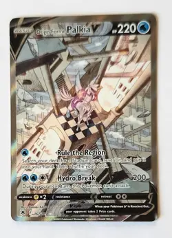 Origin Forme Palkia V 167/189 Alternate Full Art Astral Radiance Pokemon TCG NM - Image 1