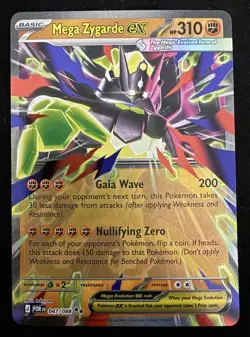 Mega Zygarde ex 47/88 Double Rare Pokemon Perfect Order ME03 NM - Image 3