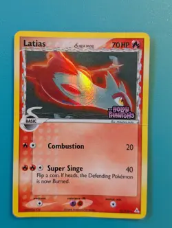 2006 Pokemon EX Holon Phantoms Latias Delta Species #21/110 Holo Stamped HP - Image 1