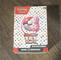 Pokemon TCG Scarlet & Violet 151 Booster Bundle Box 6 Packs English 2023 - Image 1