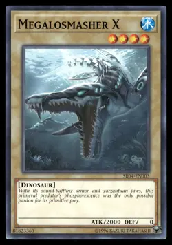 Megalosmasher X SR04-EN003 Yu-Gi-Oh Unlimited NM - Image 1