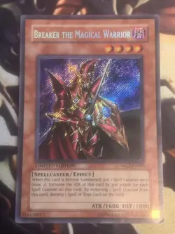 Yugioh: Breaker The Magical Warrior - MC2-EN002 - Secret Rare - Limited Ed - MP - Image 1