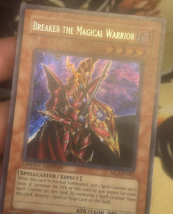 Yugioh: Breaker The Magical Warrior - MC2-EN002 - Secret Rare - Limited Ed - MP - Image 3