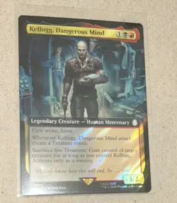 MTG Kellogg, Dangerous Mind Rare 0943 Surge Foil NM - Fallout - Image 1