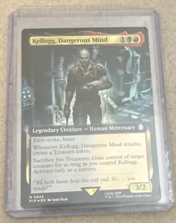 MTG Kellogg, Dangerous Mind Rare 0943 Surge Foil NM - Fallout - Image 2