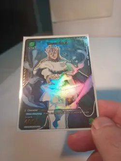 (1) Nozel Silva – U* (1-Star) Alt Art – Union Arena Black Clover ENGLISH Mint+. - Image 1