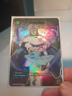 (1) Nozel Silva – U* (1-Star) Alt Art – Union Arena Black Clover ENGLISH Mint+. - Image 2