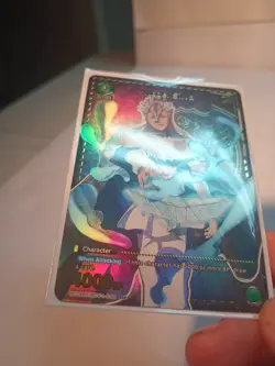 (1) Nozel Silva – U* (1-Star) Alt Art – Union Arena Black Clover ENGLISH Mint+. - Image 3