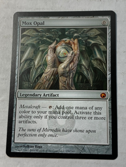 Mox Opal - Scars of Mirrodin (SOM) LP MTG Magic - Image 1