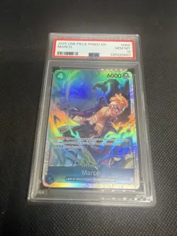 Marco PRB02-008 PSA 10 GEM MINT Parallel Foil SR One Piece Card - Image 1