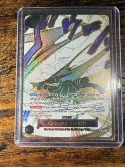 Ground Death OP14-096 Alternate Art One Piece TCG Bandai Near Mint - Image 1