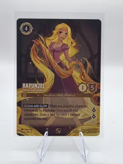 Rapunzel - Gifted with Healing - Disney Lorcana Tournament Promo Card DLPC 4/C1 - Image 1
