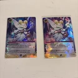 Disney Lorcana TCG Tinker Bell Snowflake Collector Set Championship Foil Card - Image 1